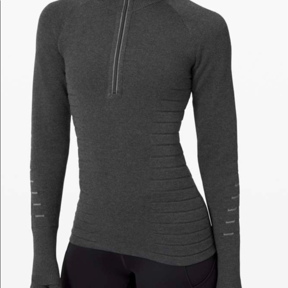 Lululemon lightening bold 1/2 zip